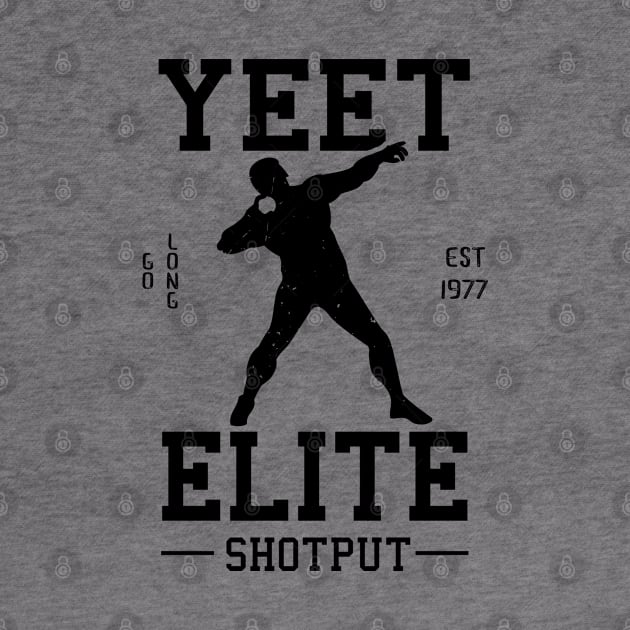 Yeet Elite Shotput Athlete Track N Field Athletics by atomguy